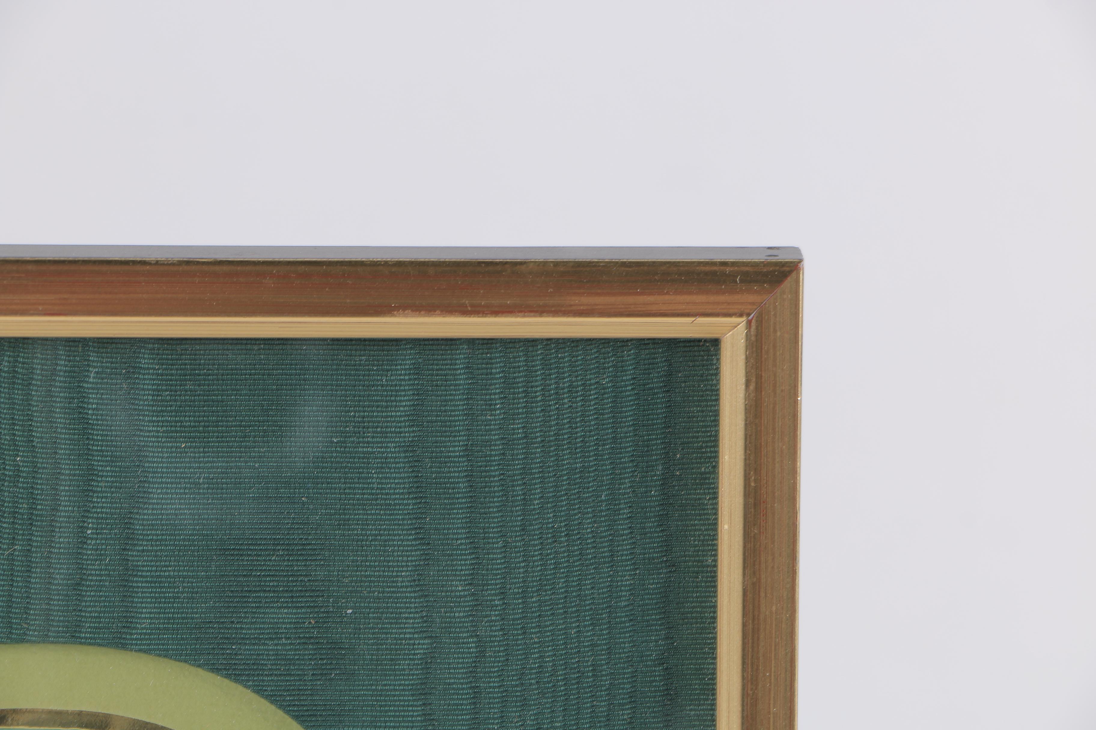 Judi Coffey Watercolor on Paper of an Abstract Still Life