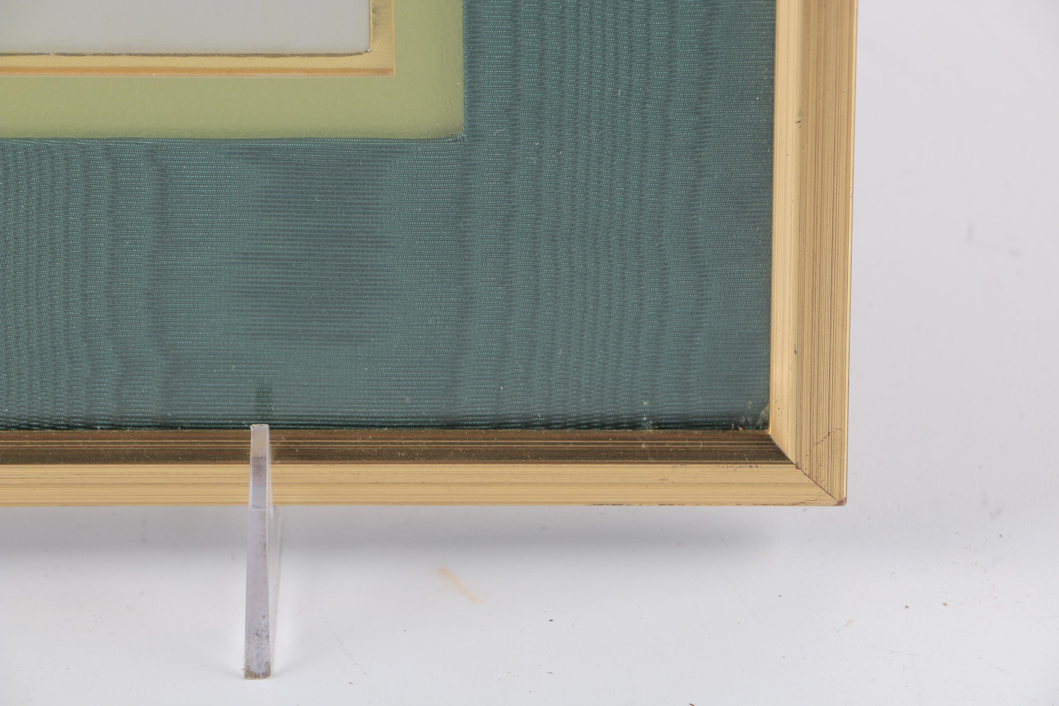 Judi Coffey Watercolor on Paper of an Abstract Still Life