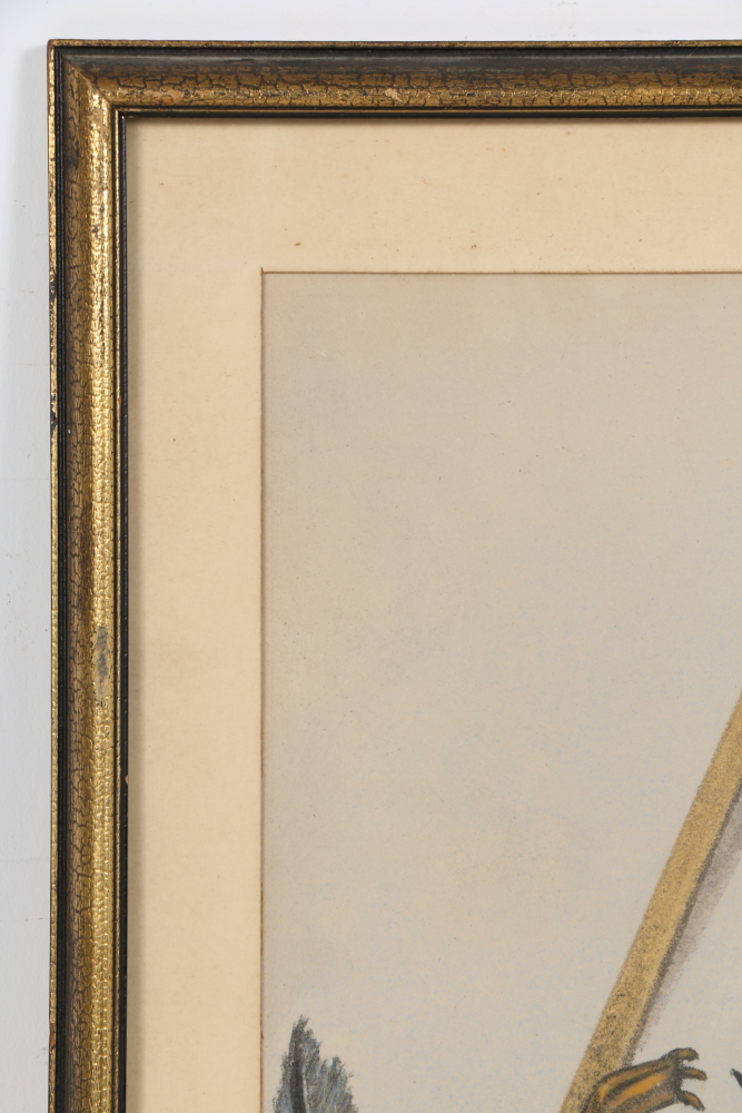 Hervey C. Keim Original Pastel on Paper Hunting Themed Drawings