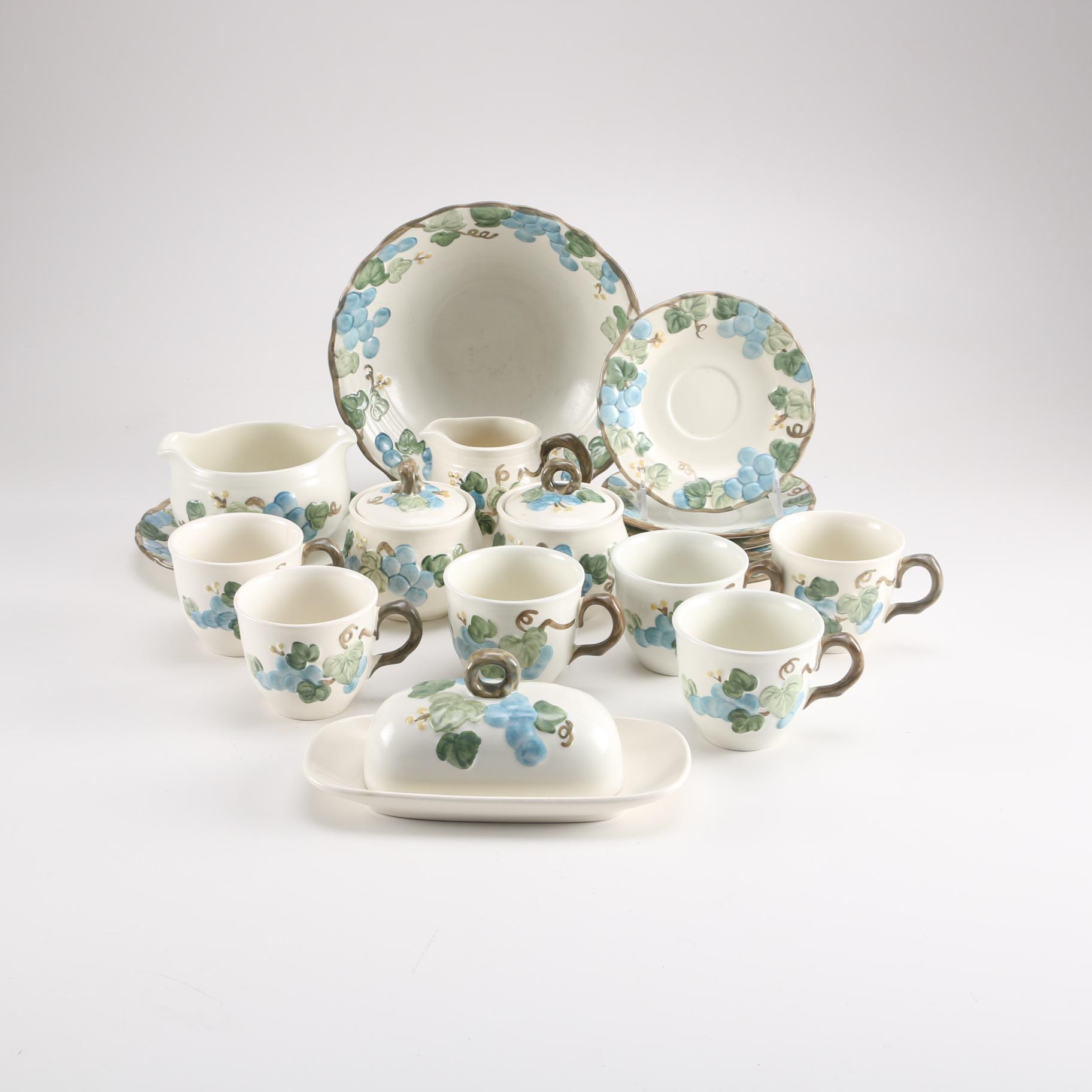 Metlox "Poppy Trail" Ceramic Dishware