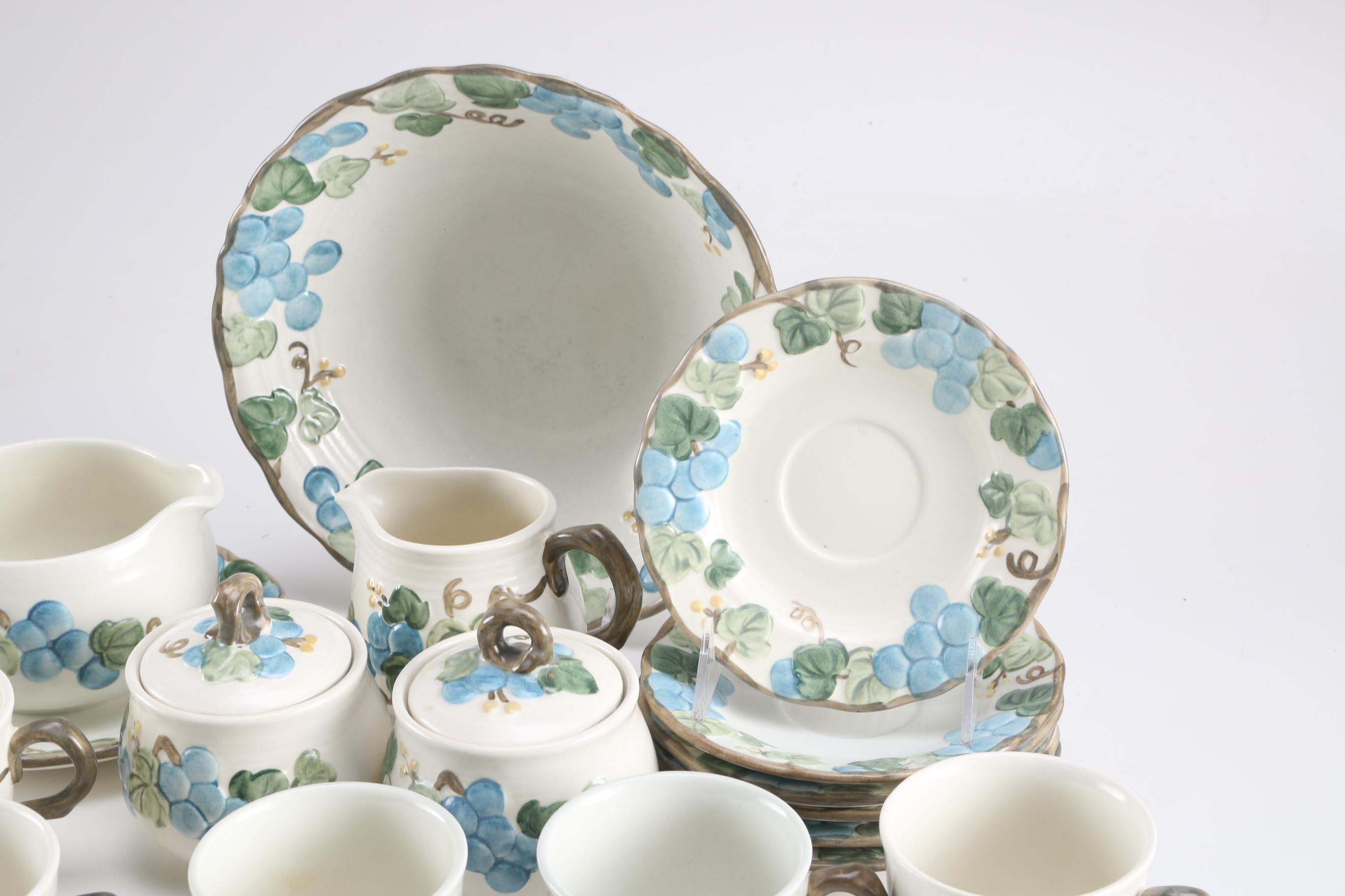 Metlox "Poppy Trail" Ceramic Dishware