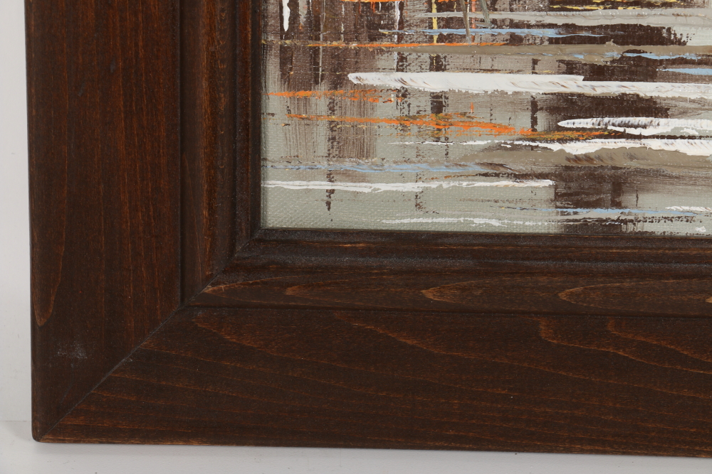 Oil Painting on Canvas of New York City