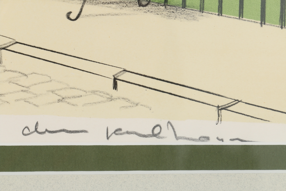 Denis Paul Noyer Limited Edition Signed Colored Lithograph