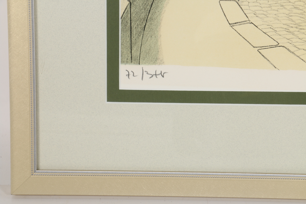 Denis Paul Noyer Limited Edition Signed Colored Lithograph