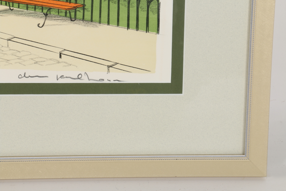 Denis Paul Noyer Limited Edition Signed Colored Lithograph