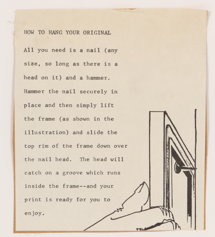 Denis Paul Noyer Limited Edition Signed Colored Lithograph