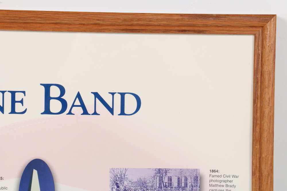 Framed "The President's Own" United States Marine Band Poster