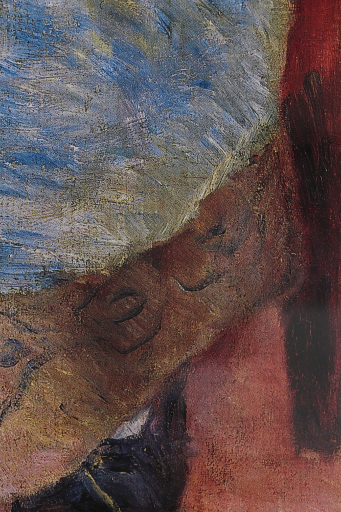 Barnes Foundation Offset Lithograph of "Jeune Mère" After Renoir