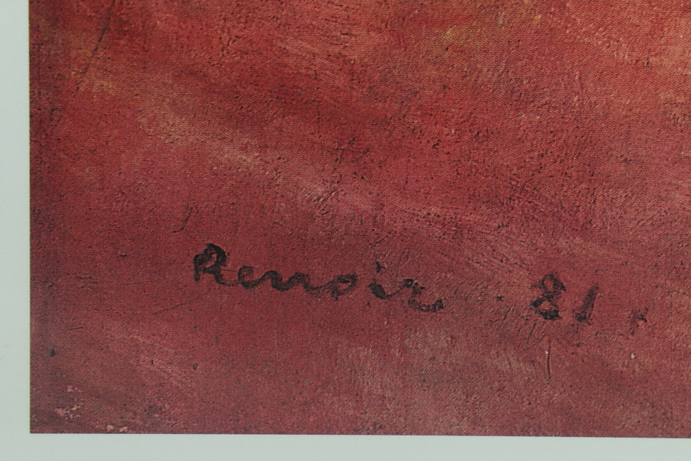 Barnes Foundation Offset Lithograph of "Jeune Mère" After Renoir