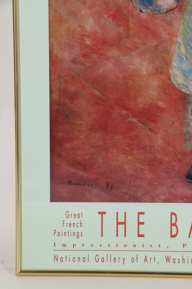 Barnes Foundation Offset Lithograph of "Jeune Mère" After Renoir