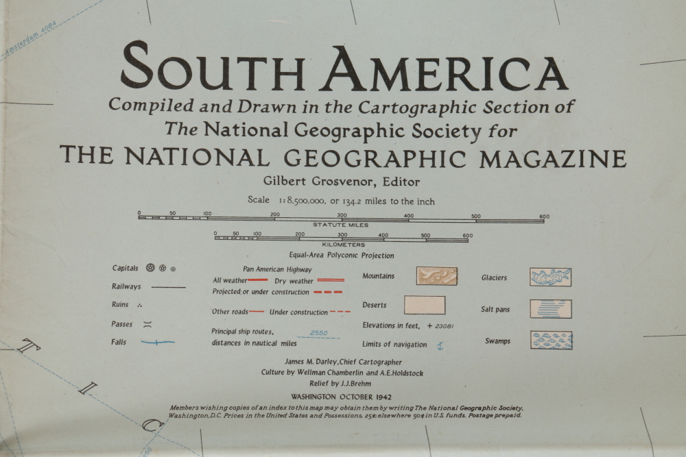 Paper Maps Featuring Rand McNally Map of the United States