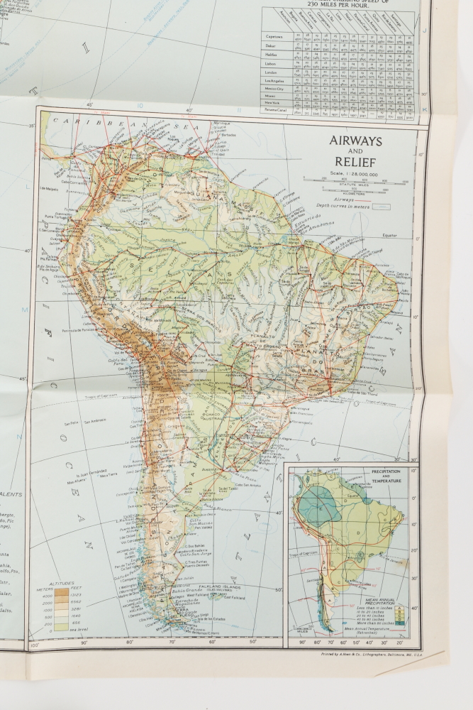 Paper Maps Featuring Rand McNally Map of the United States