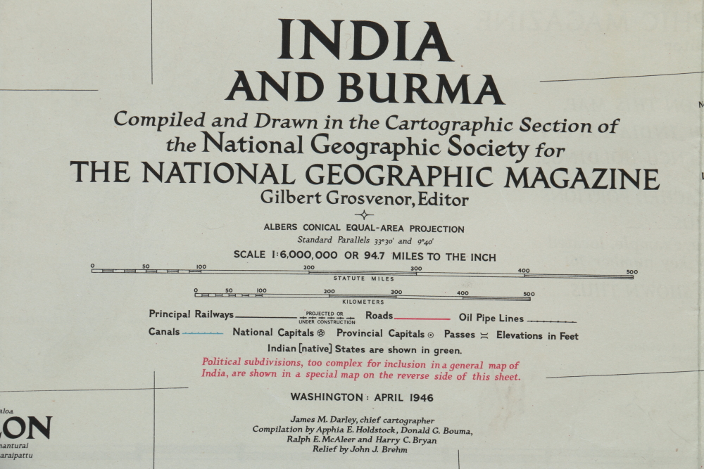 Paper Maps Featuring Rand McNally Map of the United States