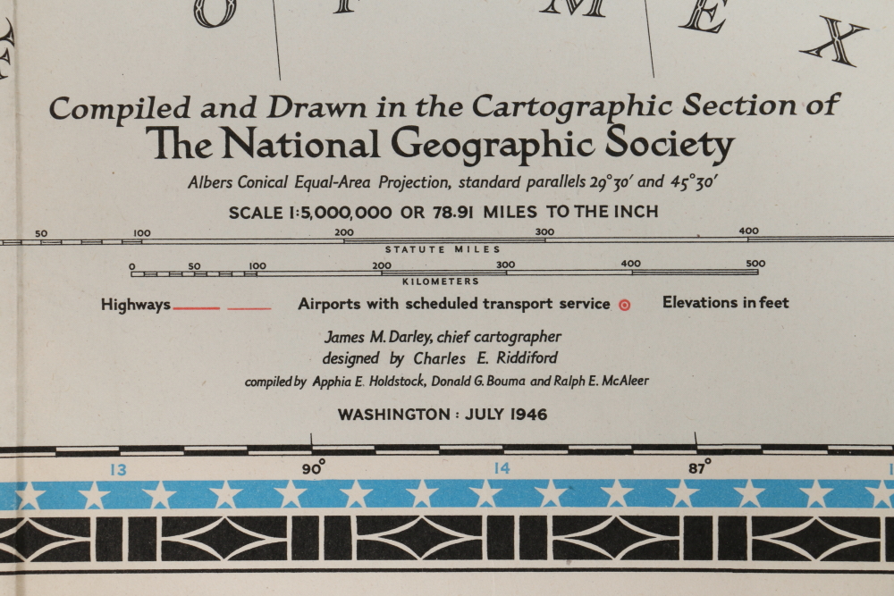 Paper Maps Featuring Rand McNally Map of the United States