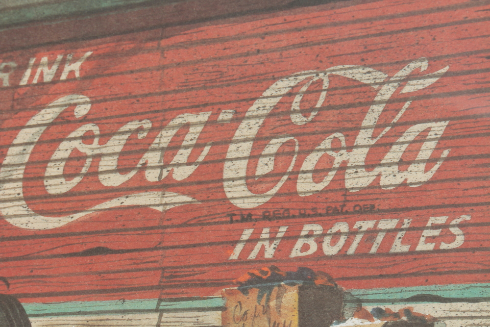 Paul W. Brown Limited Edition Offset Lithograph "Back Roads, U.S.A."