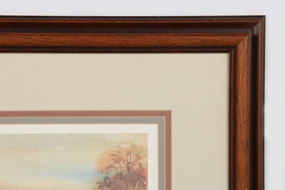 Paul W. Brown Limited Edition Offset Lithograph "Back Roads, U.S.A."