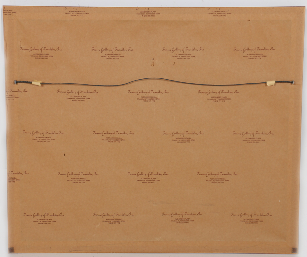 Paul W. Brown Limited Edition Offset Lithograph "Back Roads, U.S.A."