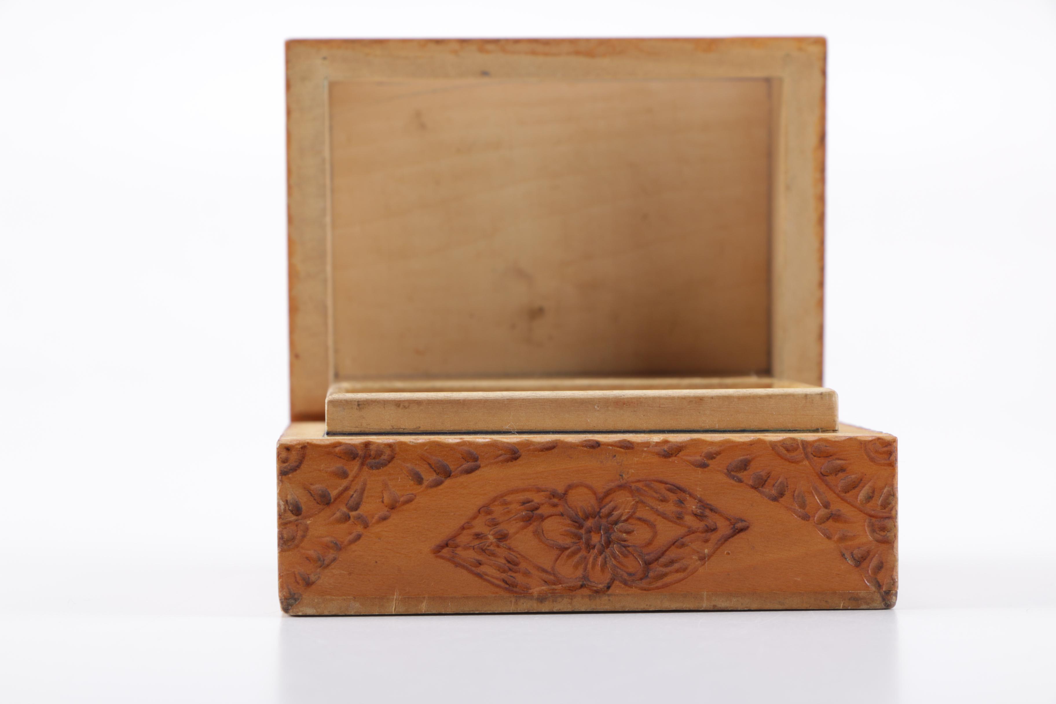 Saethers Gull Norwegian 830 Silver Cufflinks and Wooden Box