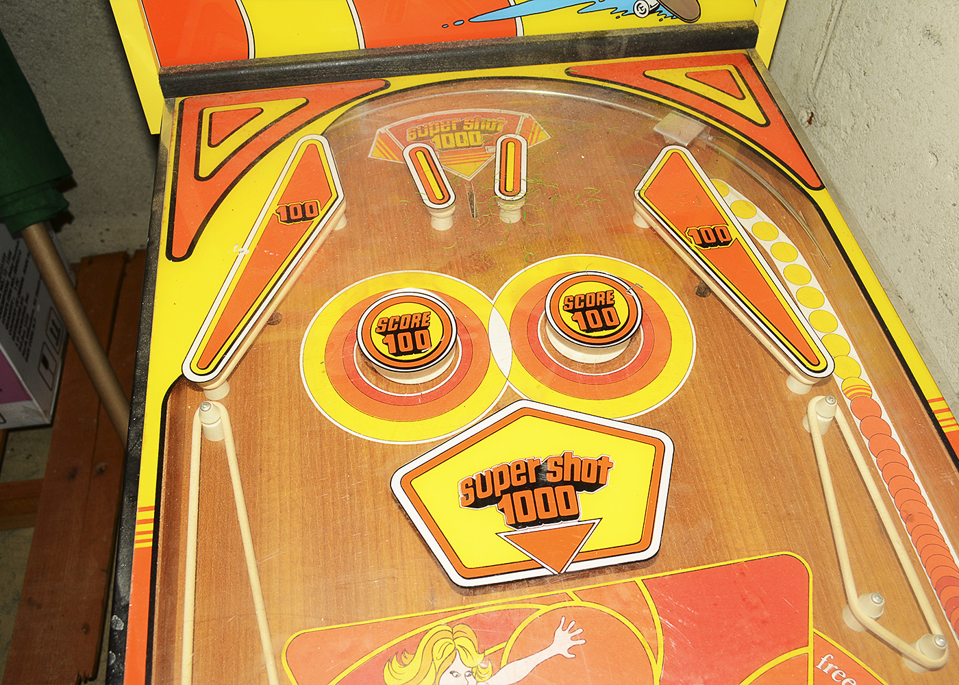 1970s Briarwood "Skate King" Home Pinball Machine