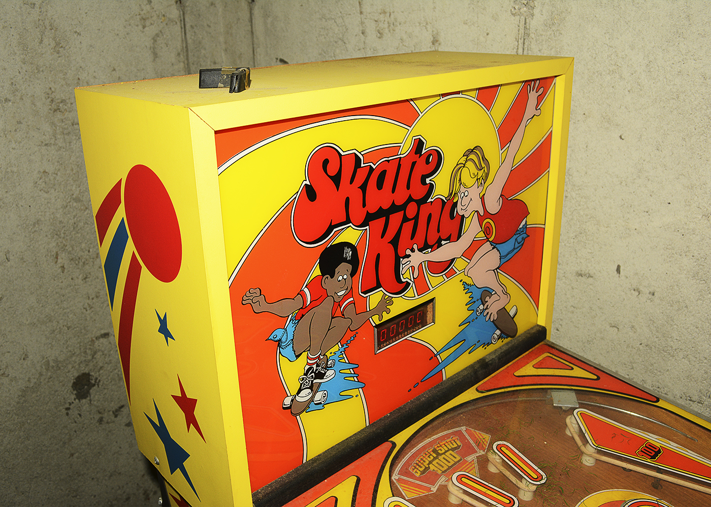 1970s Briarwood "Skate King" Home Pinball Machine
