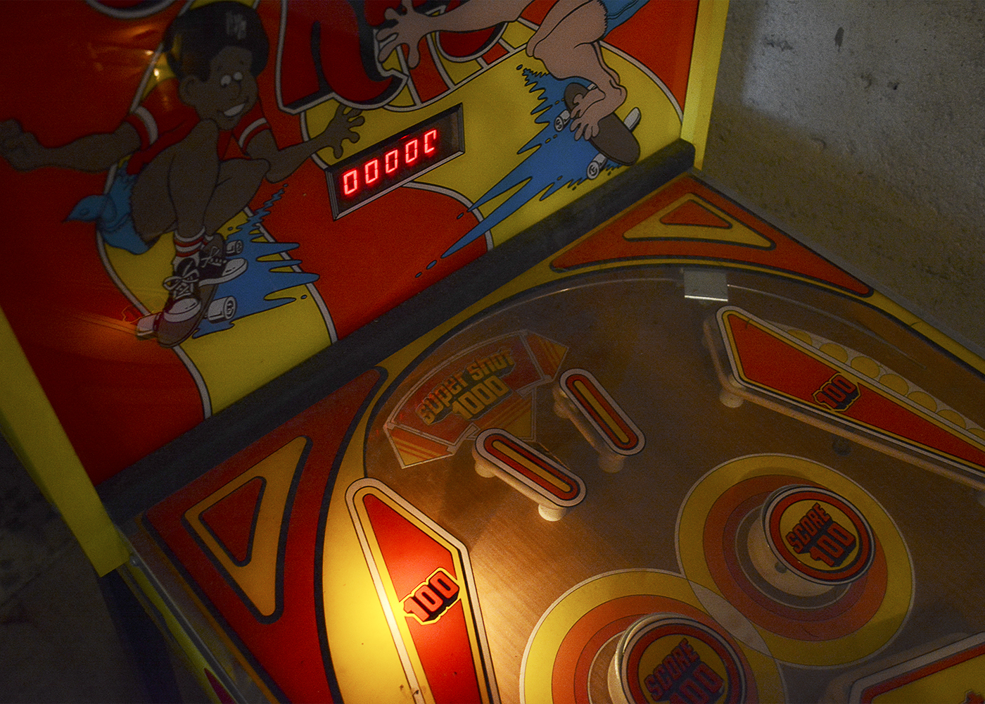 1970s Briarwood "Skate King" Home Pinball Machine