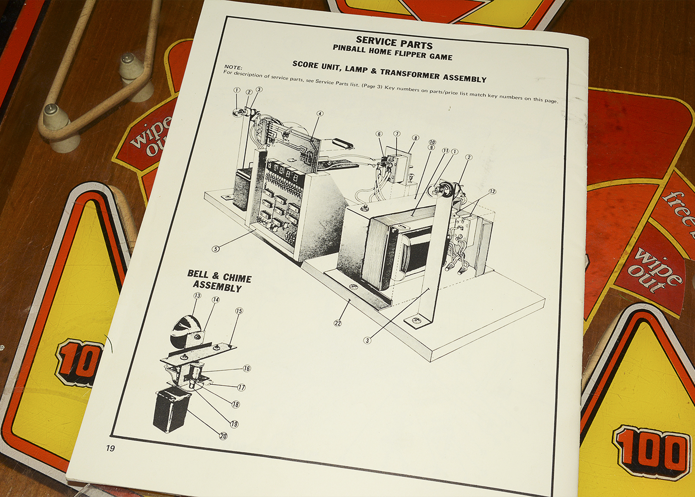 1970s Briarwood "Skate King" Home Pinball Machine