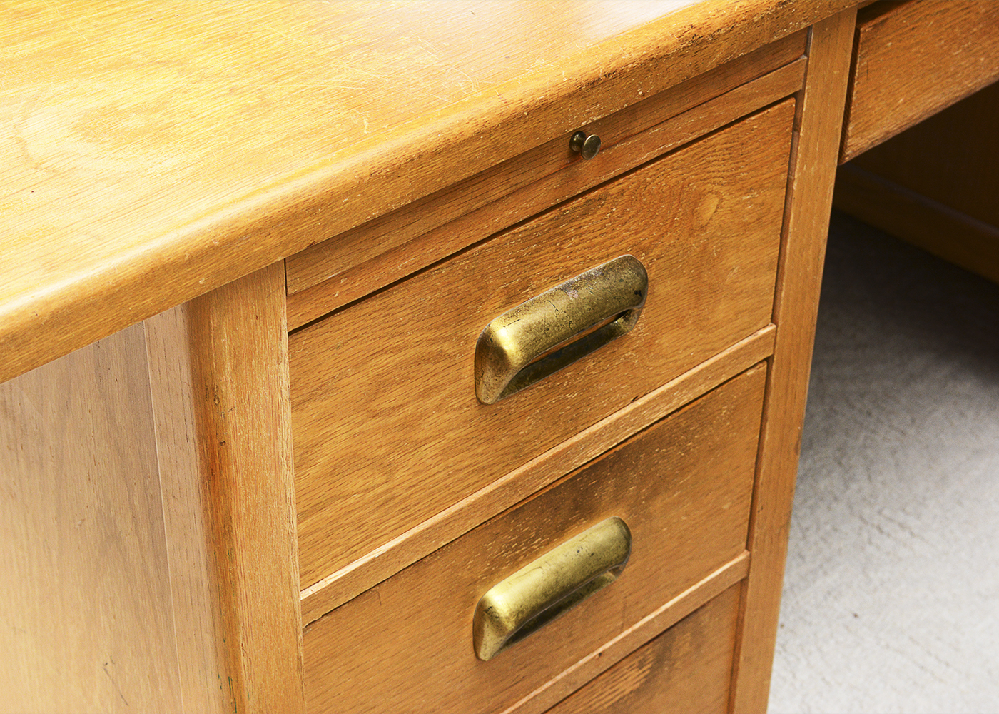 Oak Executive Office Desk