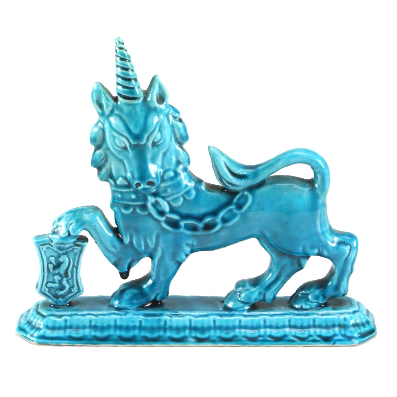 Italian Pottery Unicorn Figurine