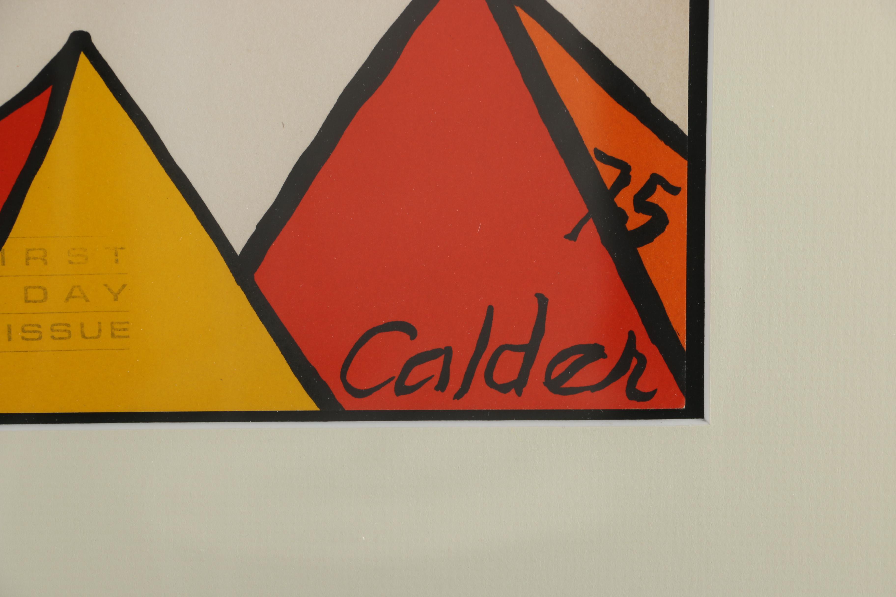 Alexander Calder Limited Edition Lithograph for WFUNA Anniversary
