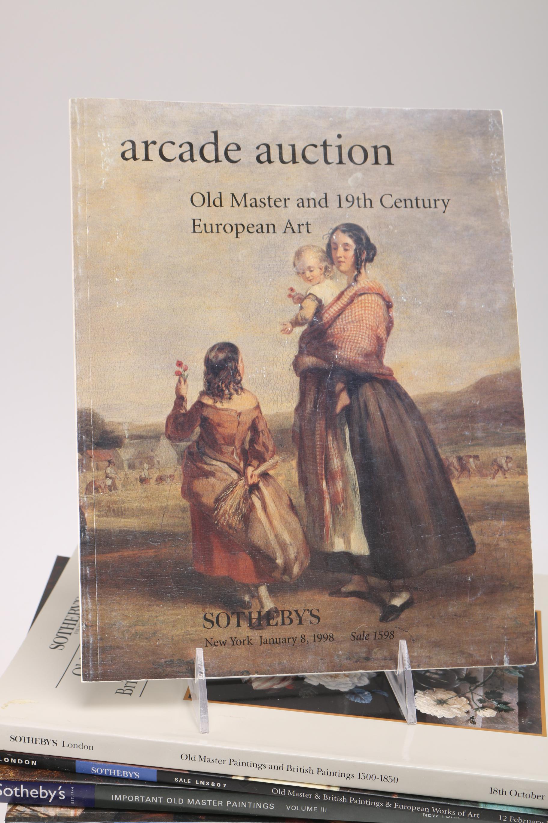 Assortment of Old Masters Christie's and Sotheby's Catalogs