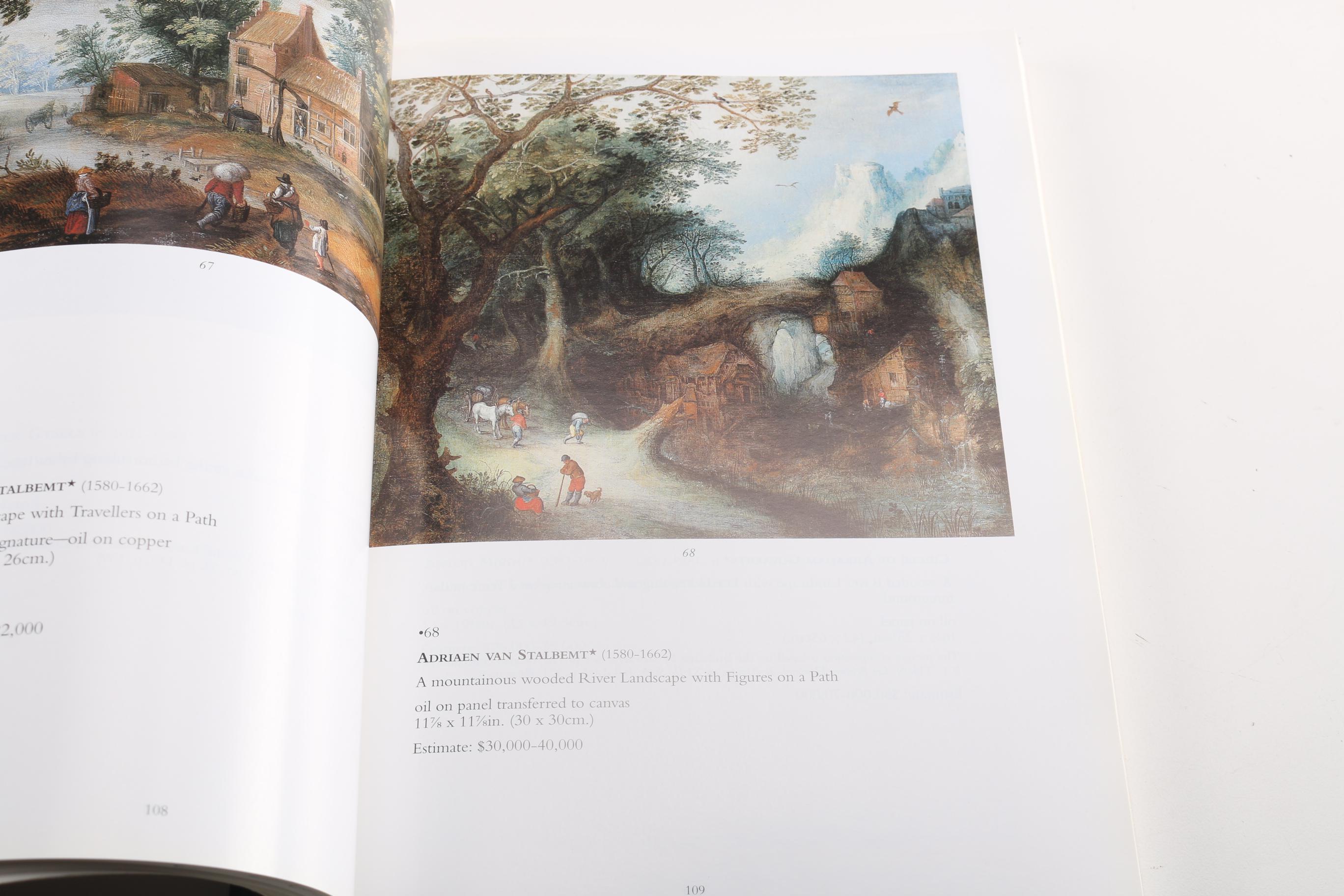 Assortment of Old Masters Christie's and Sotheby's Catalogs