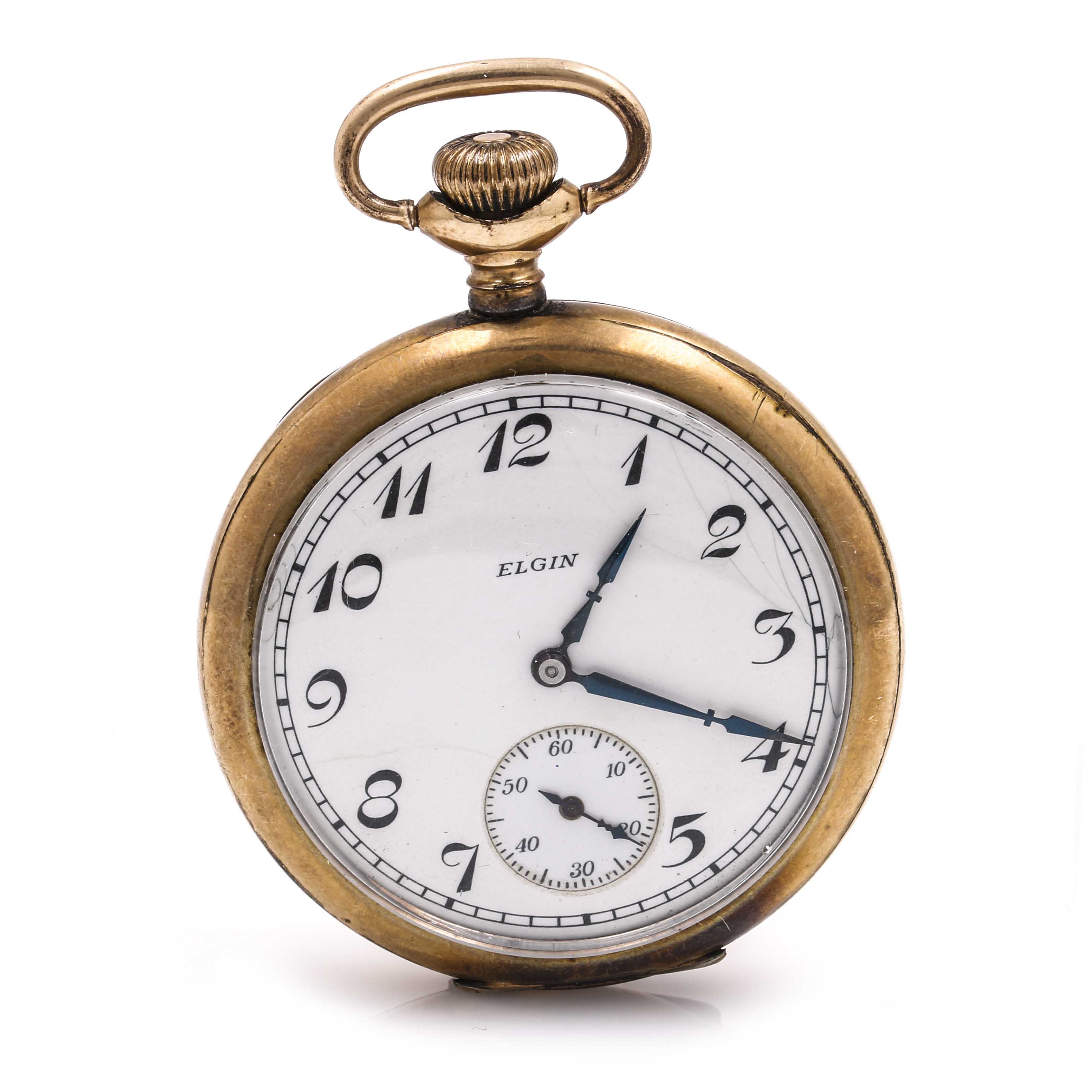 Vintage Elgin Gold Filled Pocket Watch