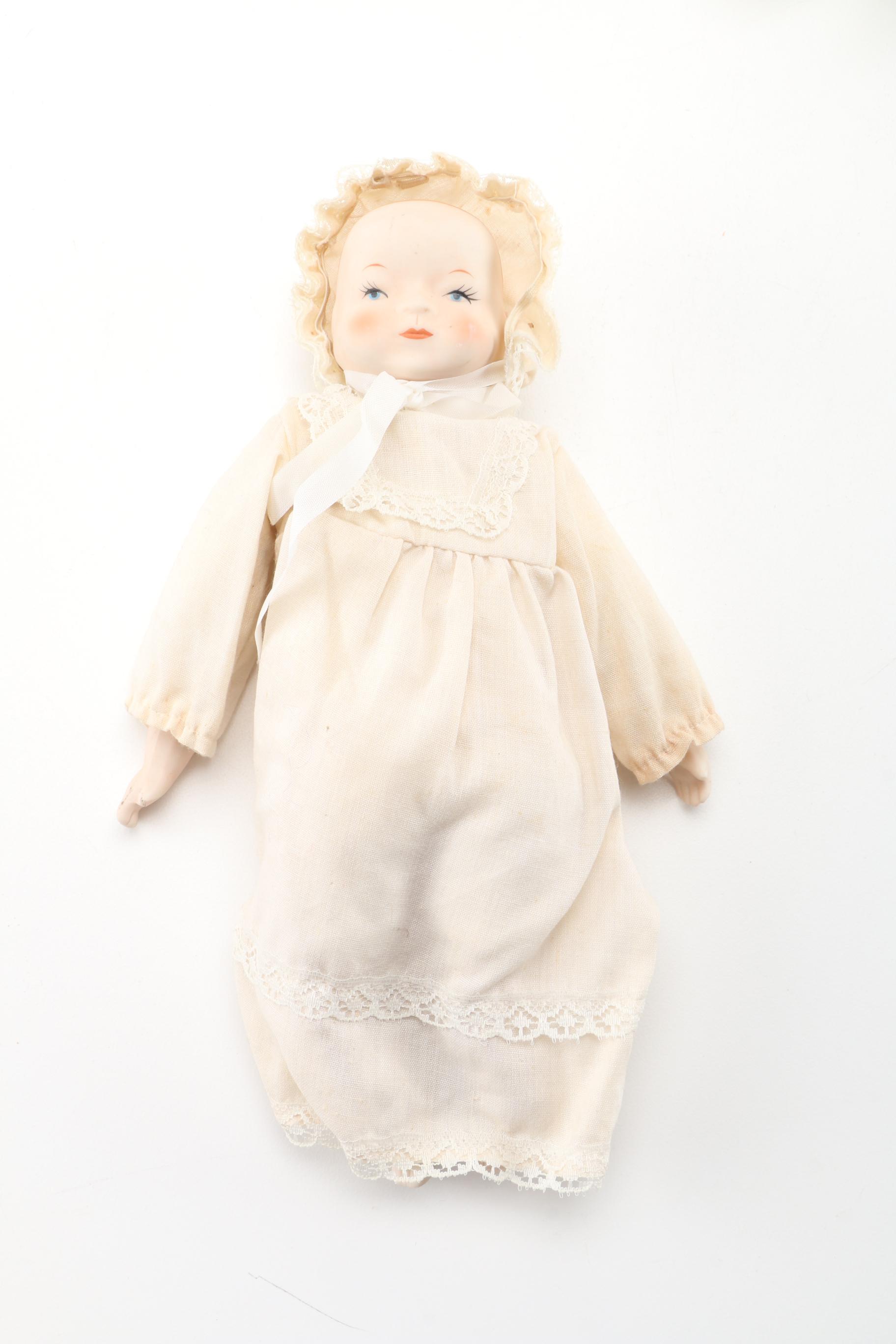 Vintage Hand-Painted Porcelain Dolls