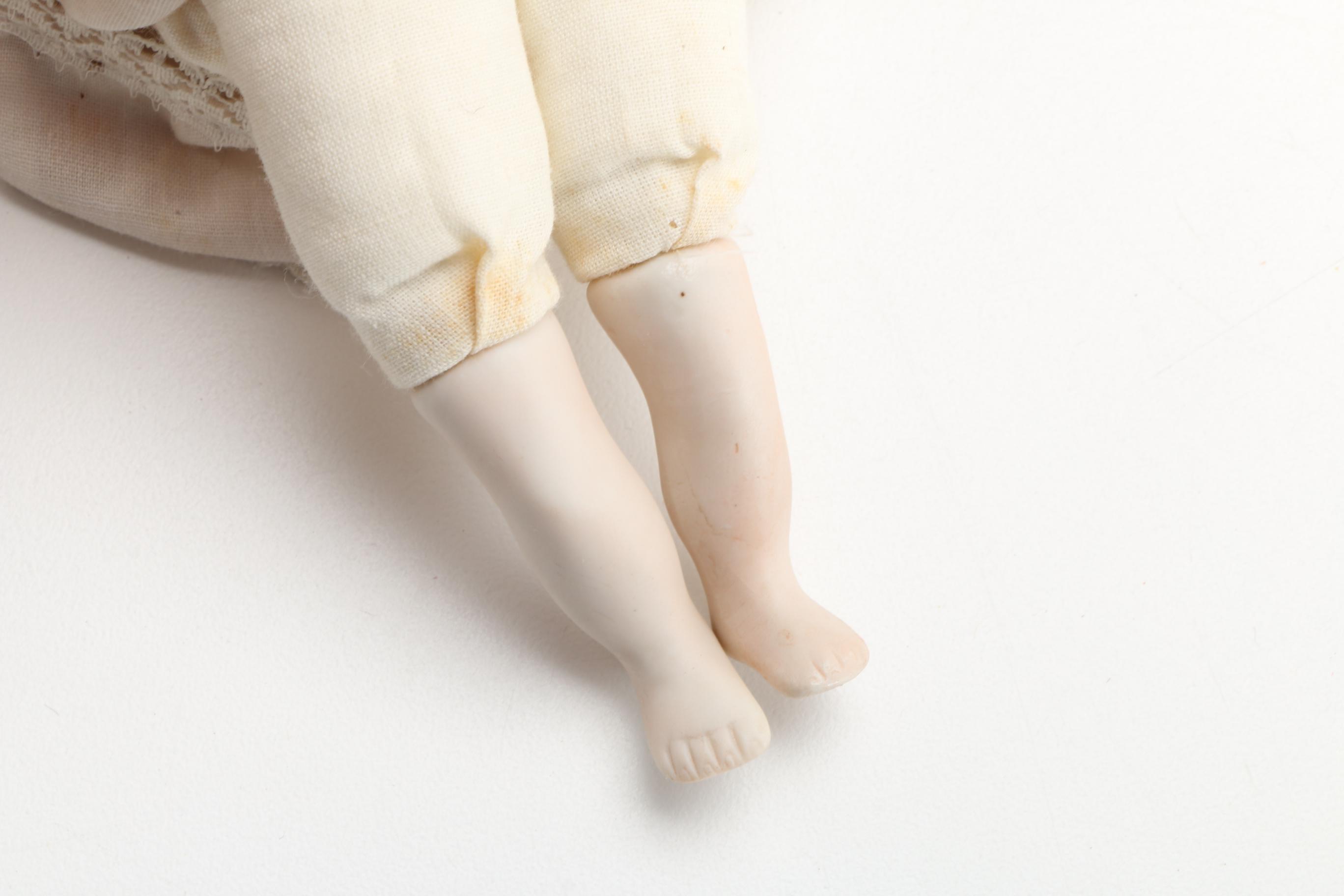 Vintage Hand-Painted Porcelain Dolls