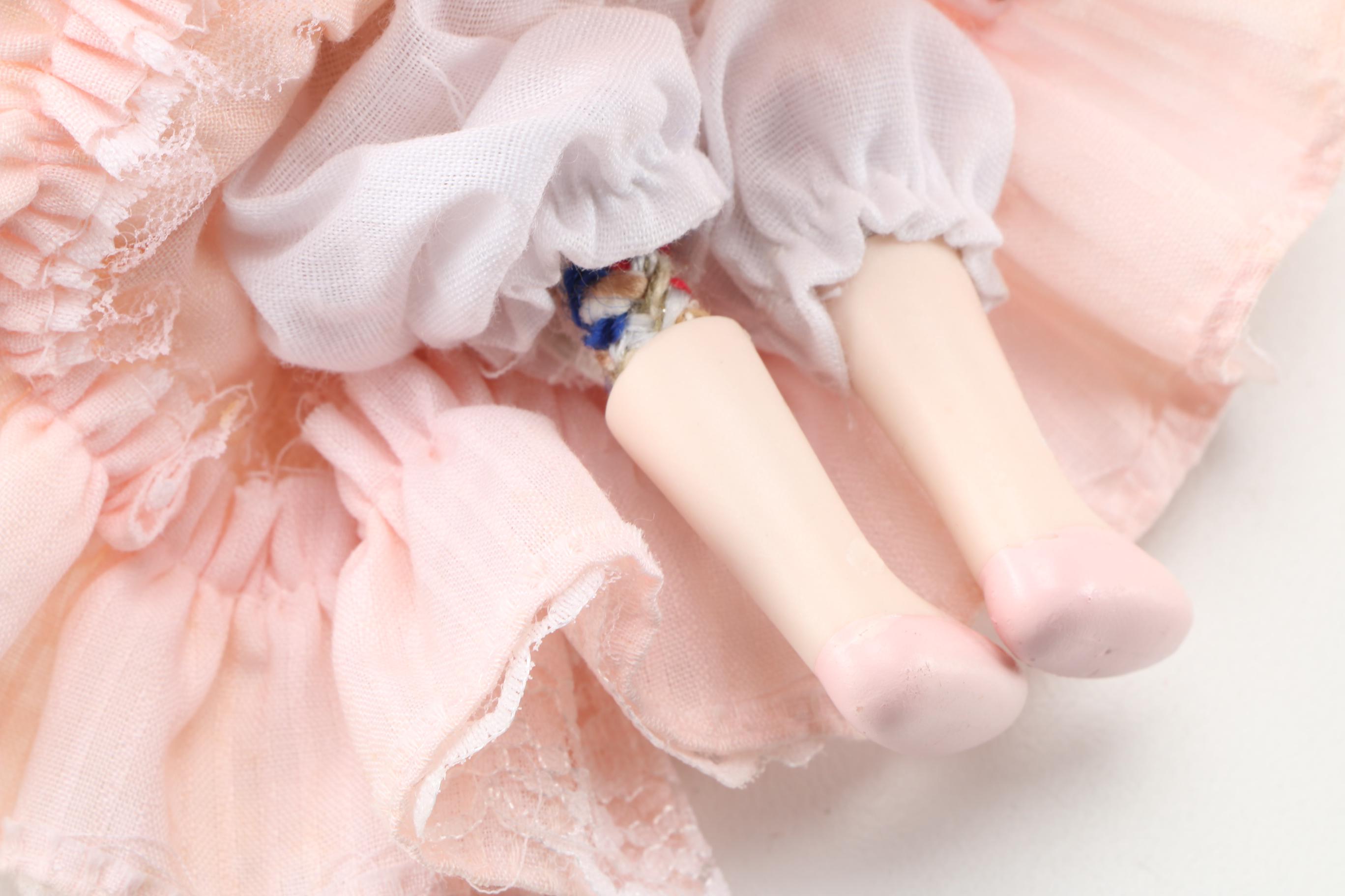 Vintage Hand-Painted Porcelain Dolls