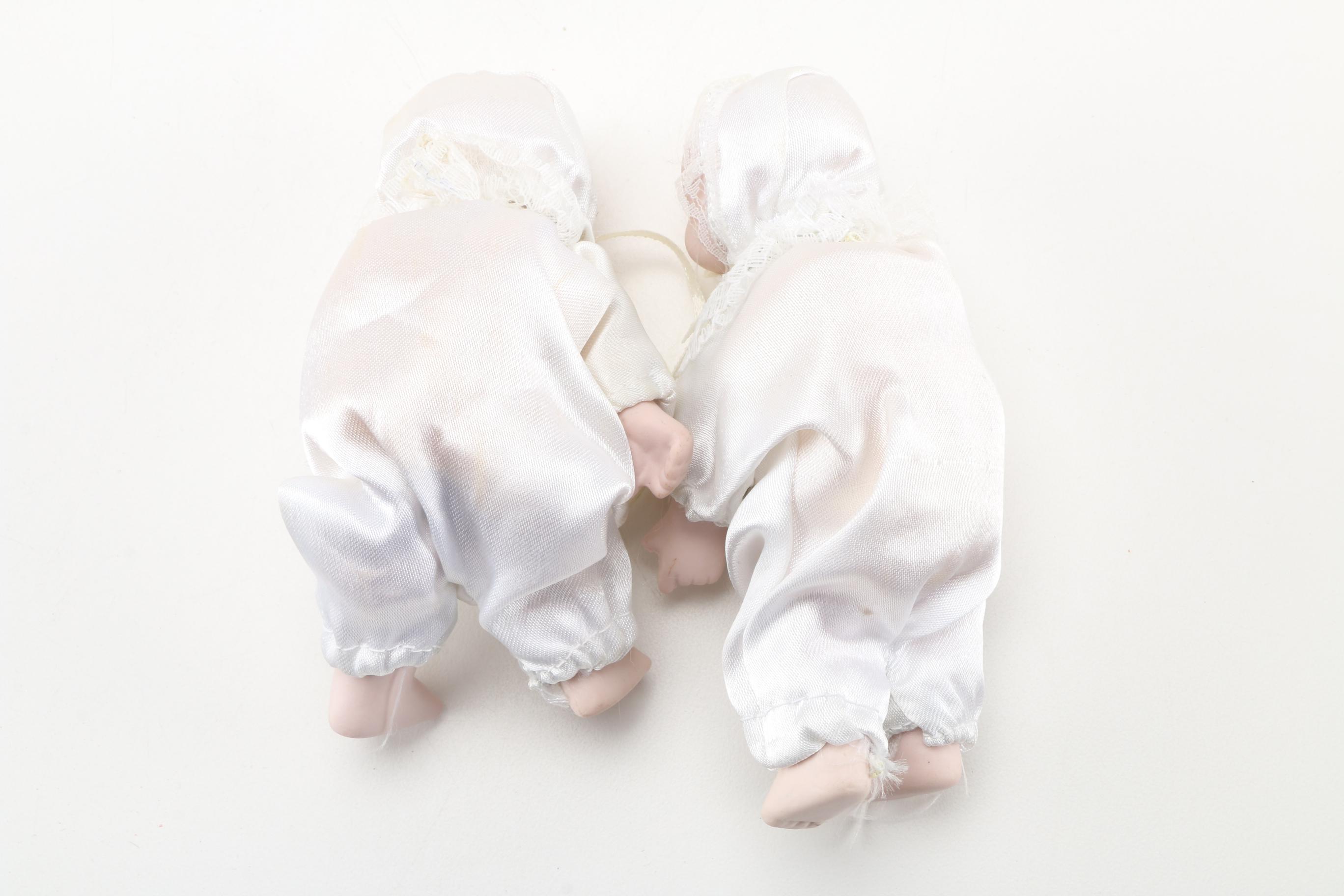 Vintage Hand-Painted Porcelain Dolls