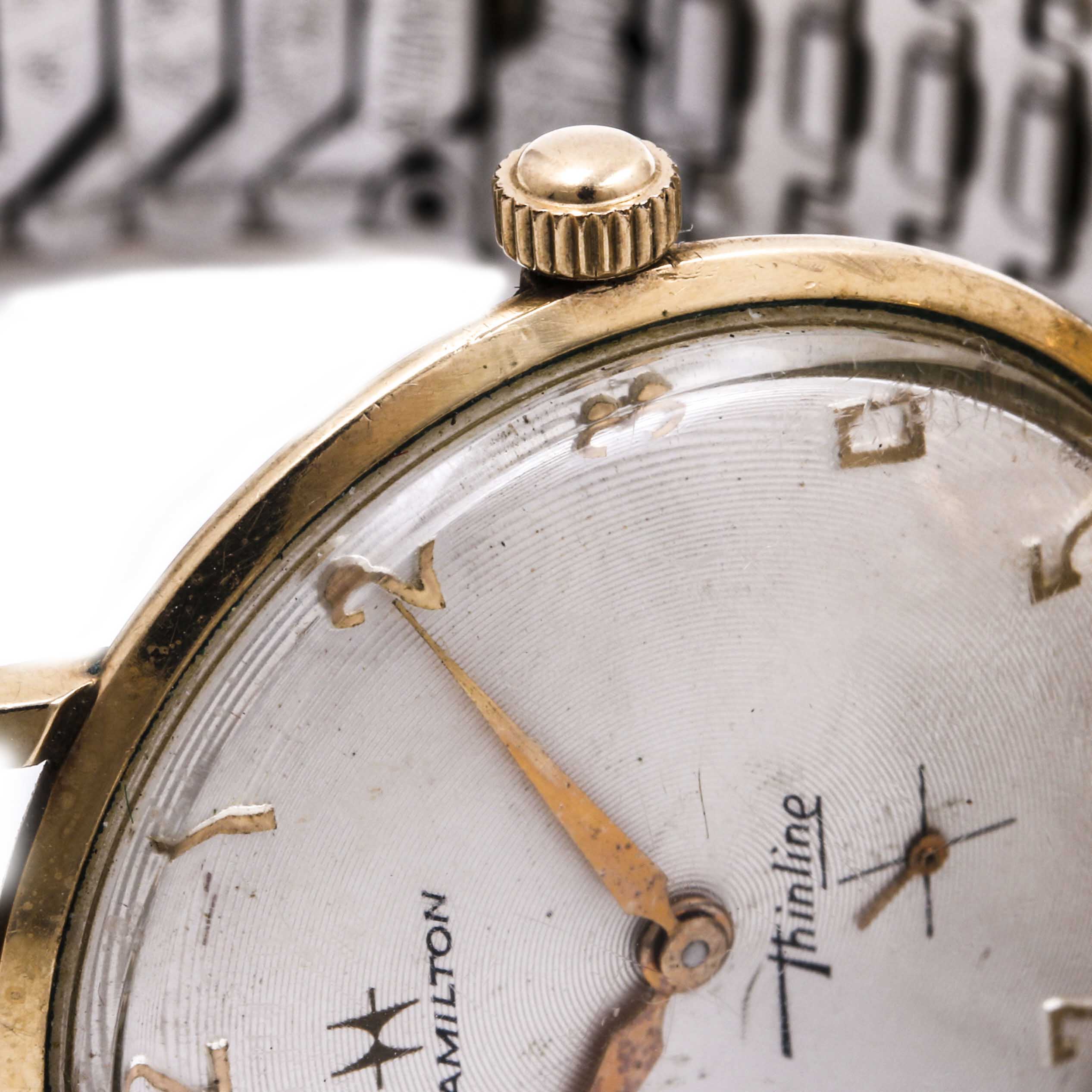 One Hamilton and Two Bulova Watches