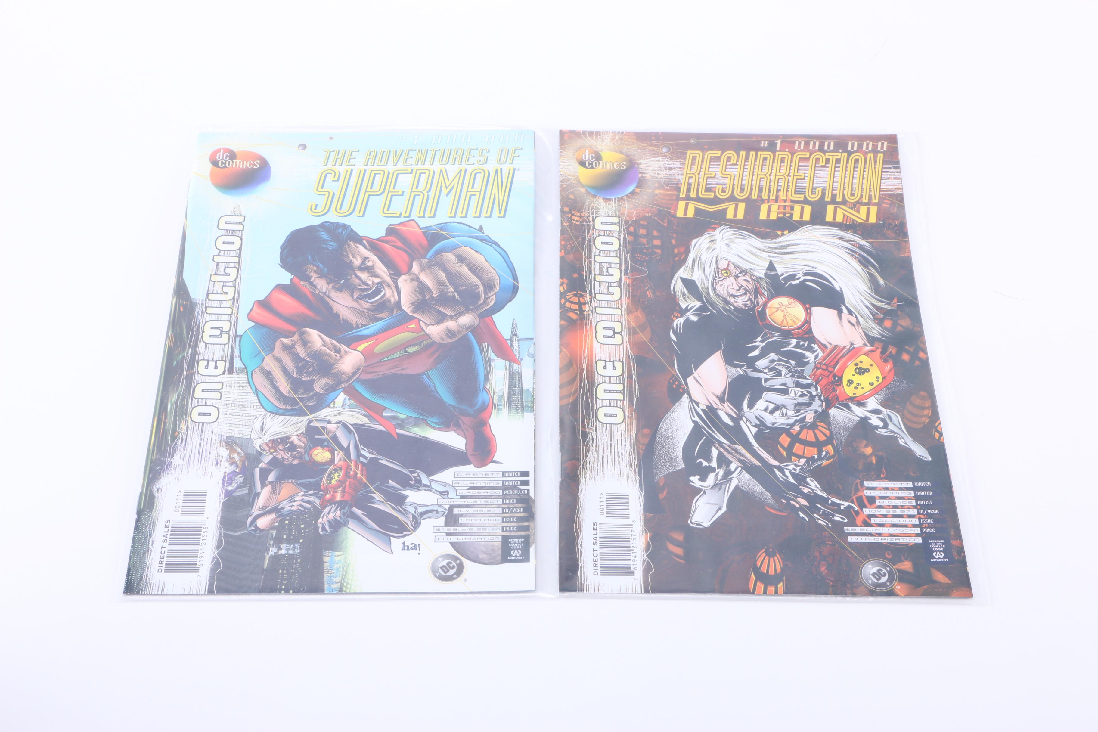 Modern Age "One Million", "Millennium Giants" "Solo" and Complete "Final Night" Comics