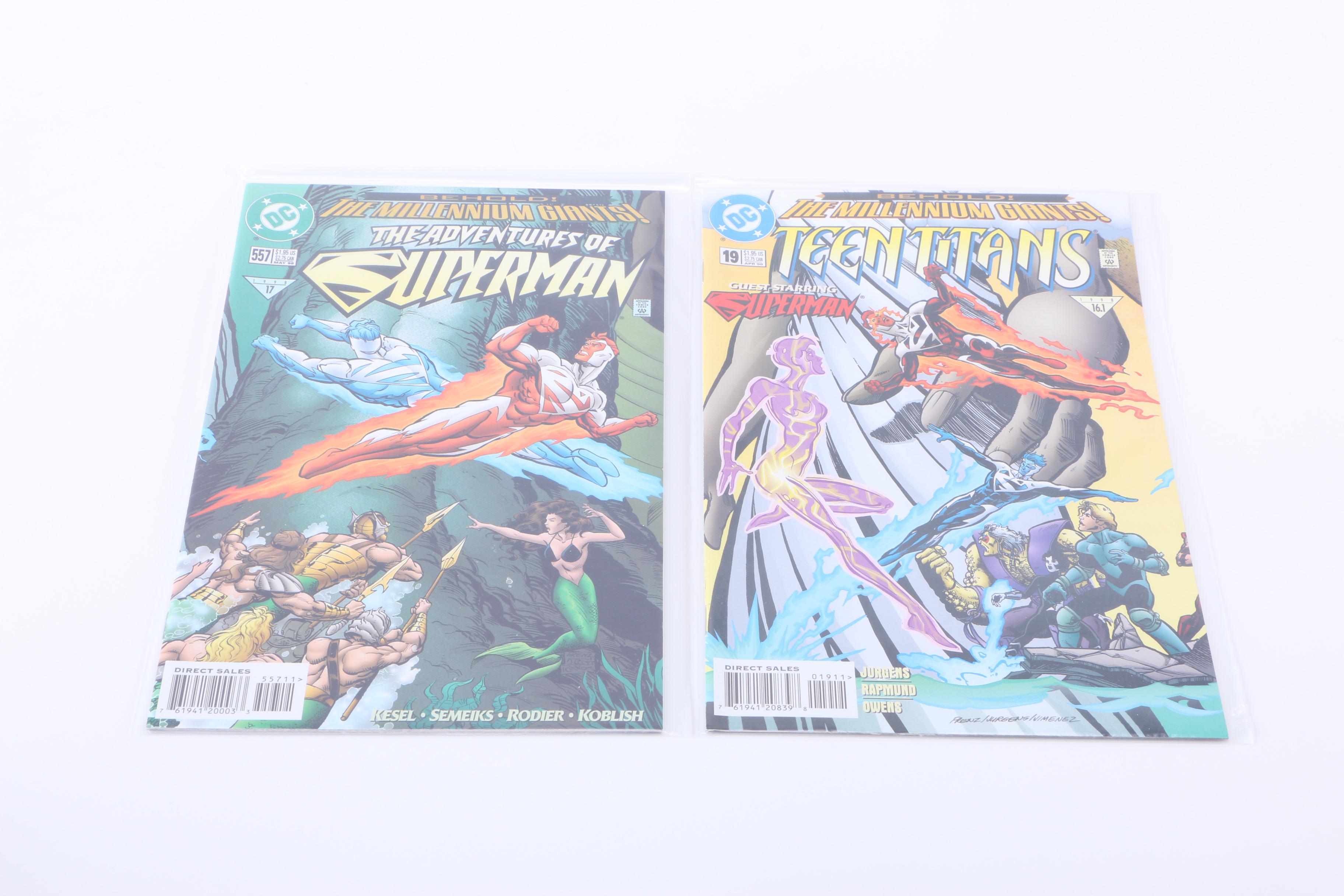 Modern Age "One Million", "Millennium Giants" "Solo" and Complete "Final Night" Comics