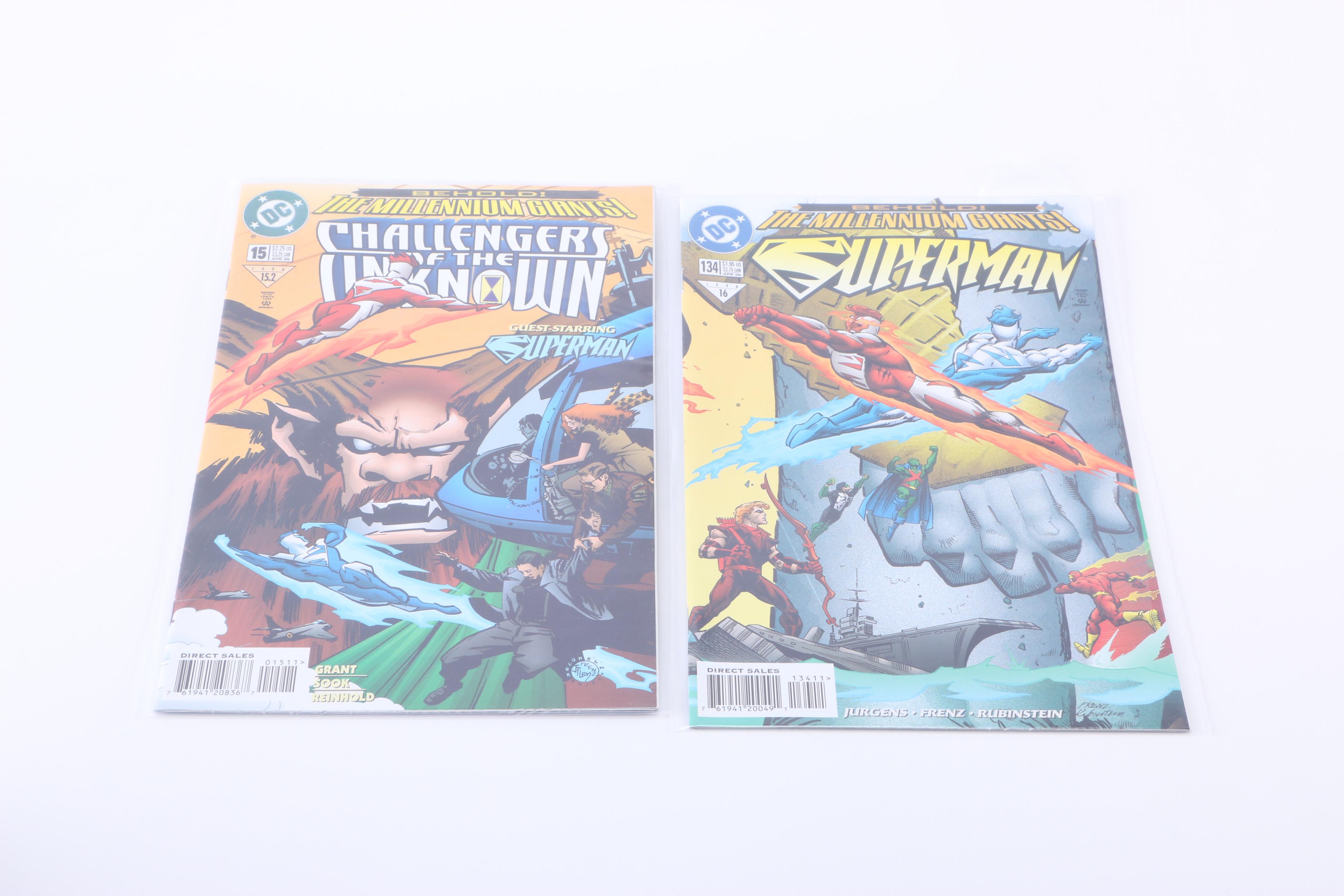 Modern Age "One Million", "Millennium Giants" "Solo" and Complete "Final Night" Comics