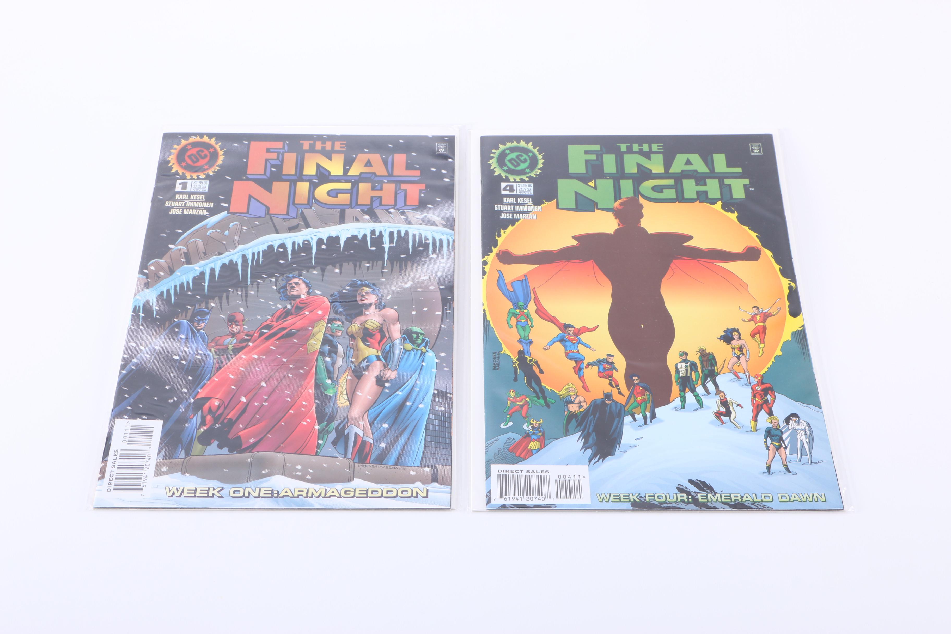 Modern Age "One Million", "Millennium Giants" "Solo" and Complete "Final Night" Comics