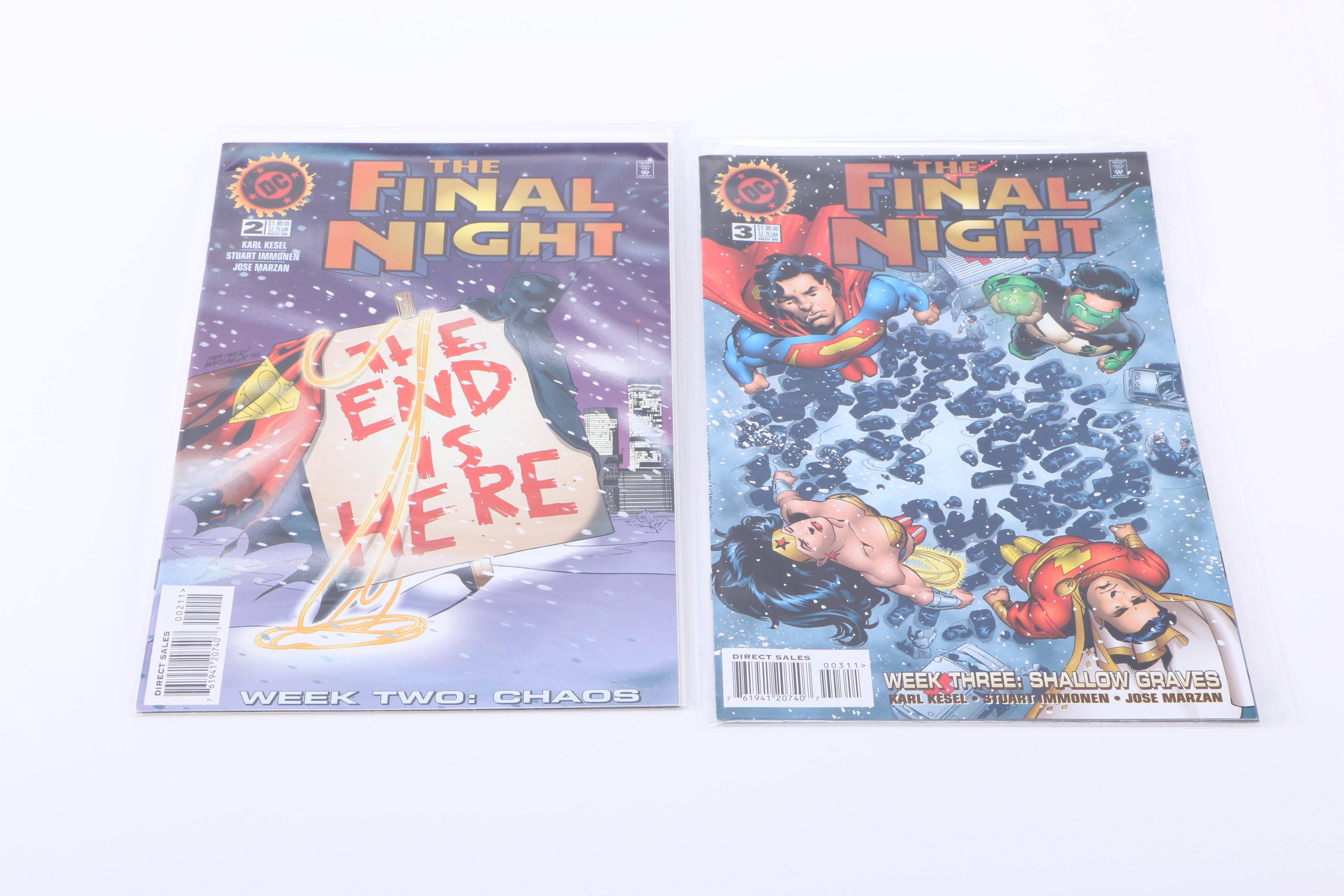 Modern Age "One Million", "Millennium Giants" "Solo" and Complete "Final Night" Comics