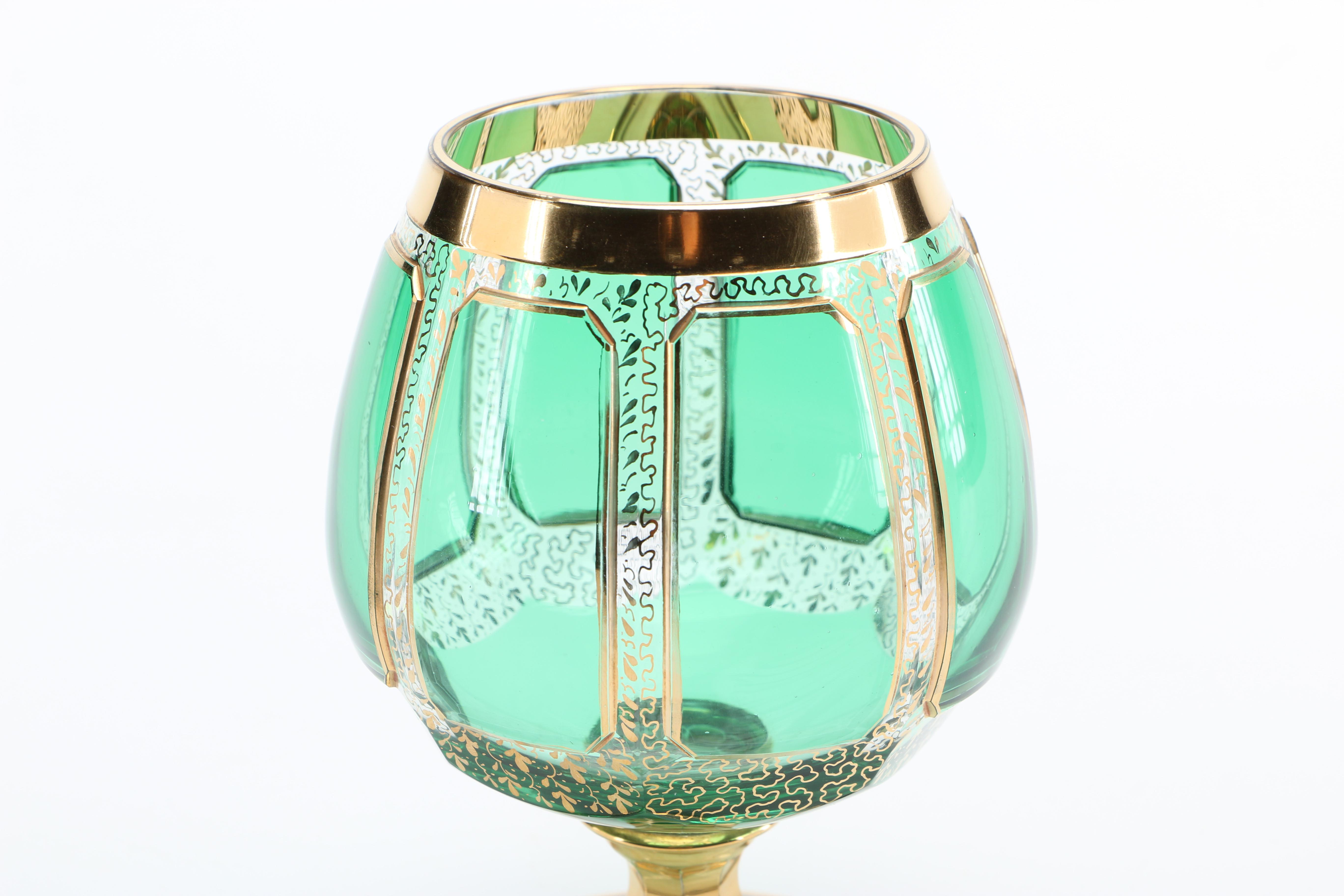 Moser Brandy Snifters