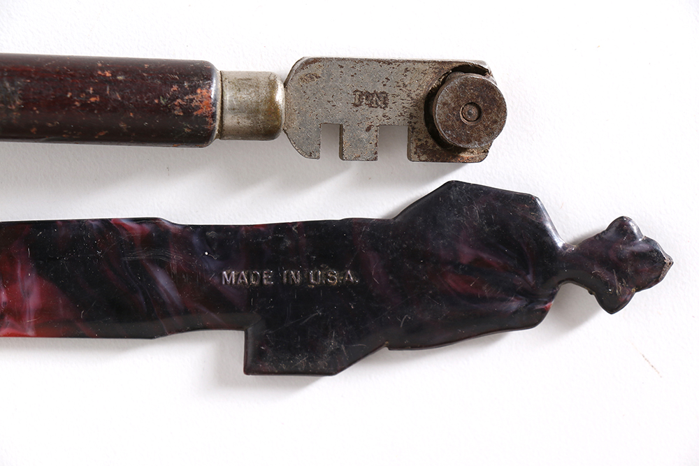 Superior Cub Rotary Printing Press  and Other Vintage Desk Accessories