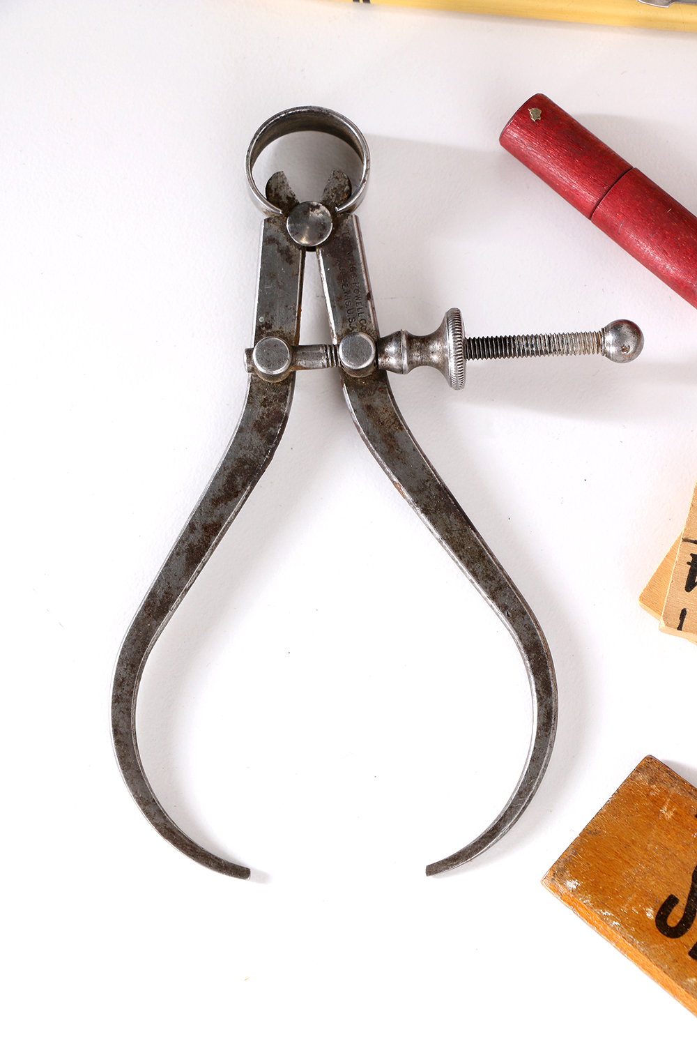 Superior Cub Rotary Printing Press  and Other Vintage Desk Accessories