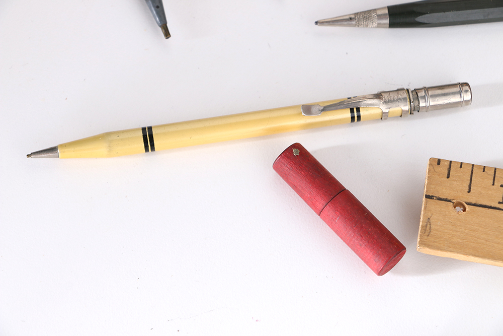 Superior Cub Rotary Printing Press  and Other Vintage Desk Accessories