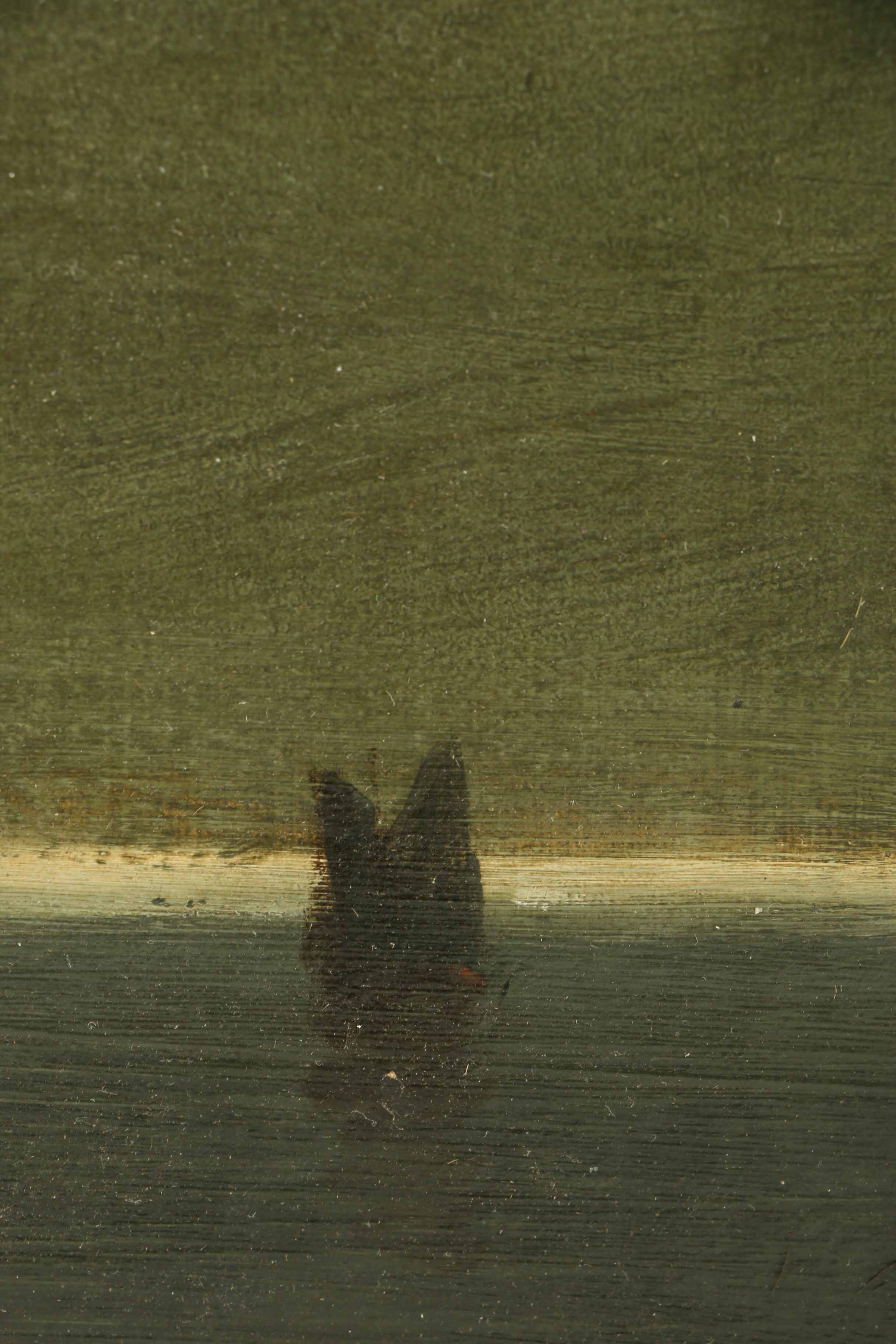 Copy Painting After Martin Johnson Heade Oil Painting on Canvas