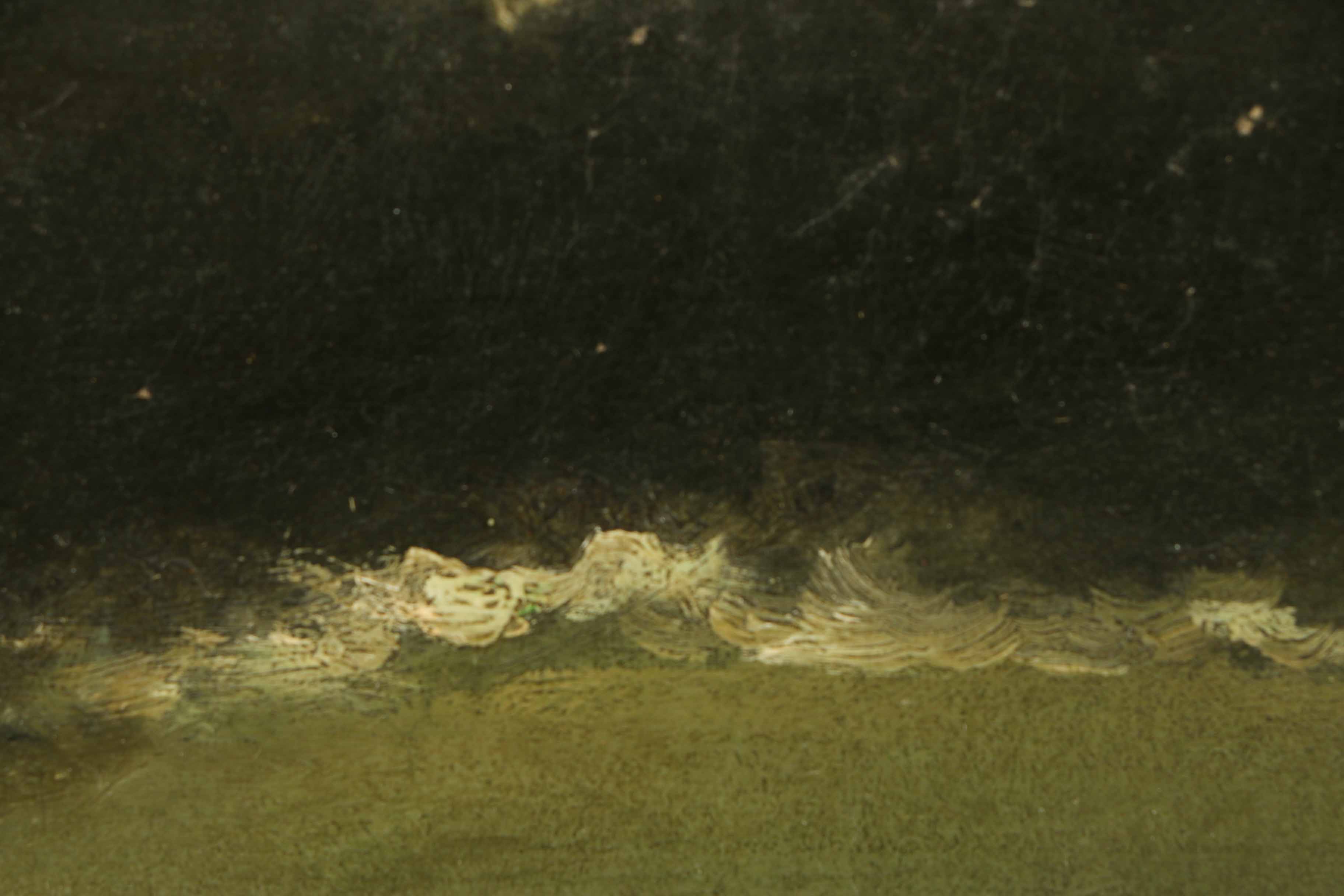 Copy Painting After Martin Johnson Heade Oil Painting on Canvas