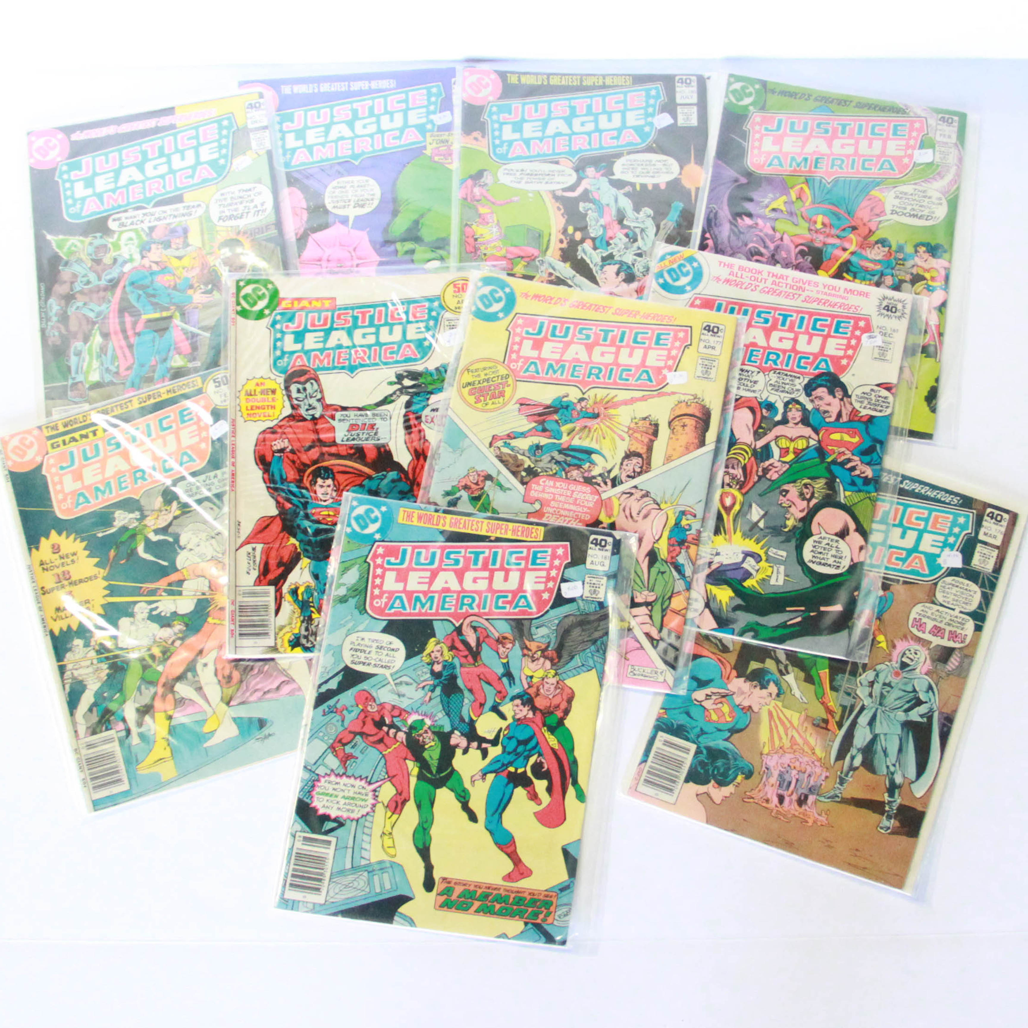 Bronze Age "Justice League of America" Comic Books
