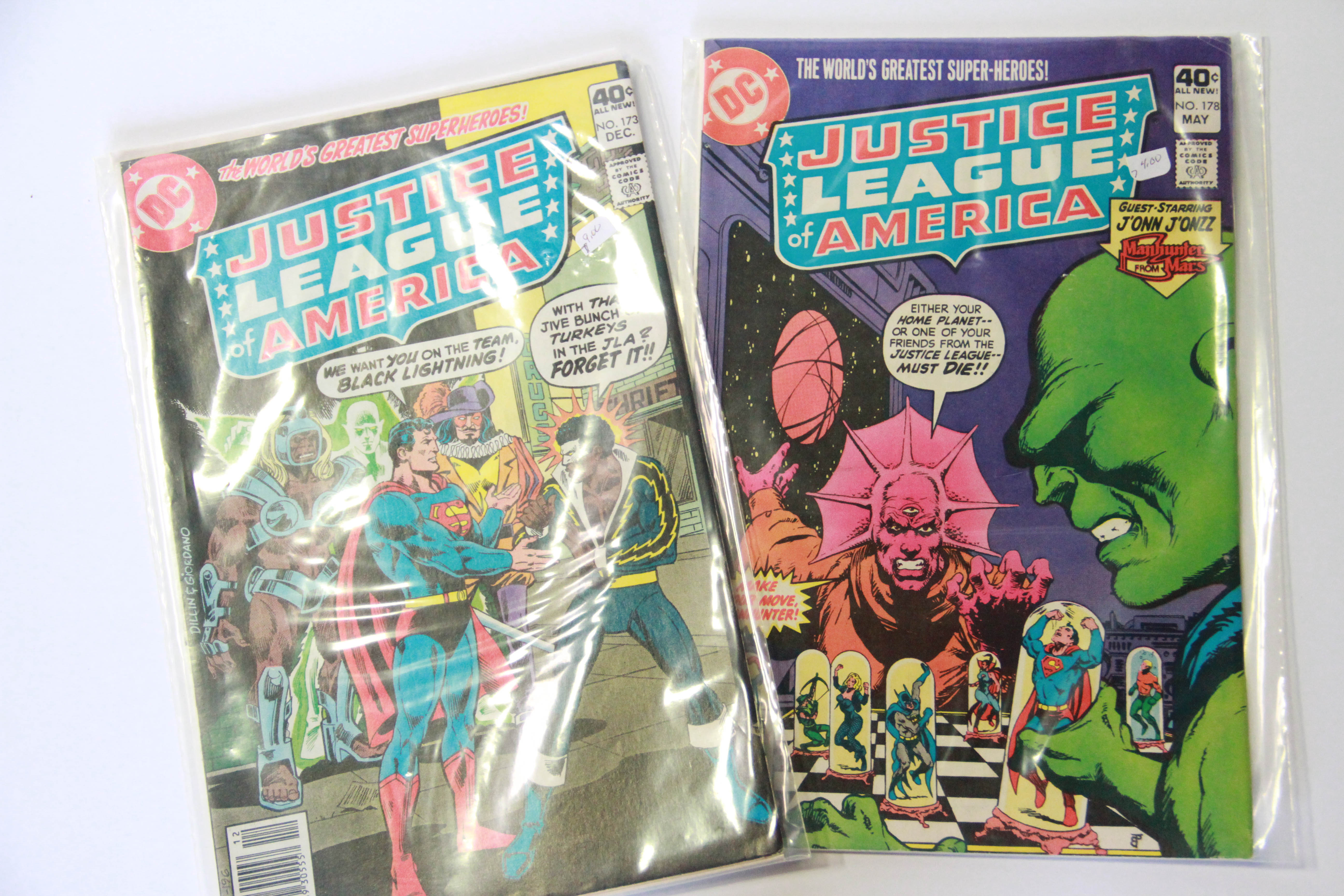 Bronze Age "Justice League of America" Comic Books